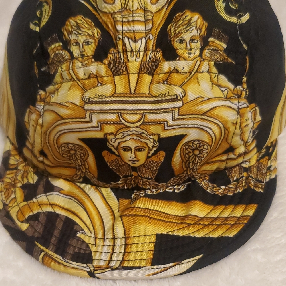 FENDACE Fendi x Versace Silk Cap Hat - Picture 5 of 17